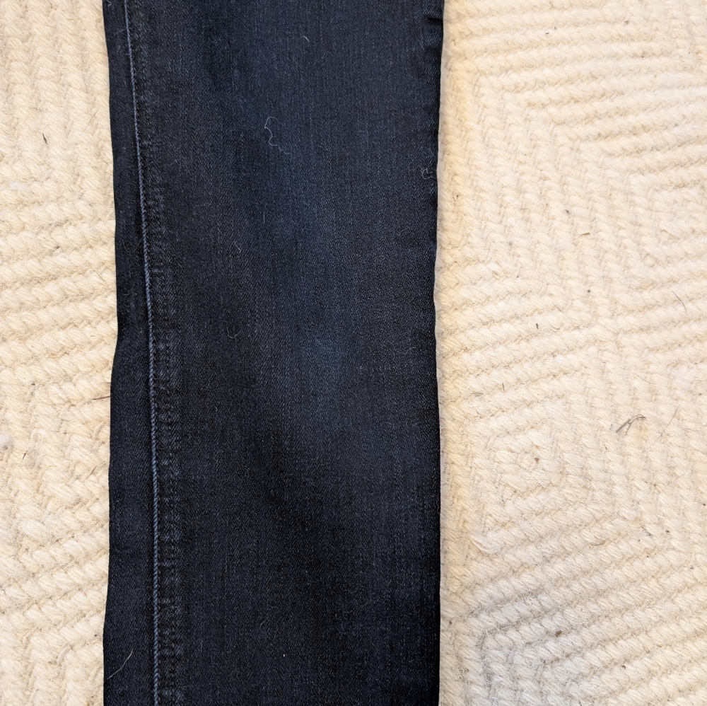 Rag & Bone High Rise Skinny Jeans - Made in USA - "Coal" Wash - Size 26 - Picture 3 of 11